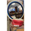 Image 1 : BIKE TIRE WALL MIRROR AND SMILE LIGHT
