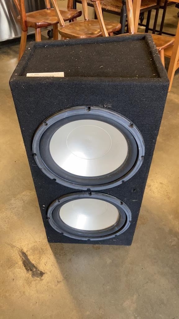 INFINITY SPEAKER BOX WITH 2 INFINITY 10