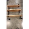 Image 1 : PIPE AND WOOD WALL SHELF