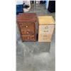 Image 1 : 3 DRAWER STORAGE UNIT AND 2 DRAWER FILING CABINET