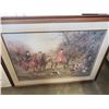 Image 2 : TEA AND CRUMPETS SIGNED LIMITED EDITION PRINT AND FOX HUNT PRINT