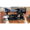 Image 7 : VINTAGE ELECTRIC SINGER SEWING MACHINE IN TABLE