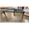 Image 4 : GLASSTOP SOFA TABLE