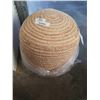 Image 2 : NEW STYLE IN FORM DESIGNER JUTE POUF - RETAIL $199