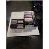 Image 1 : 2 TRAYS OF DVDS AND CDS