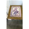 Image 2 : NEW BATES SIZE 4 COMBAT BOOTS AND FRAMED PRINT