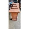 Image 4 : WOODEN PLINTH STAND