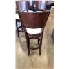 Image 4 : 4 SWIVEL BAR STOOLS