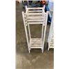 Image 2 : 2 WHITE PLANTER STANDS