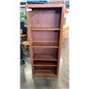 Image 1 : VINTAGE WOOD BOOKSHELF