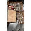 Image 1 : 4 BOXES MASON JARS AND TIN OF LIDS AND HONEY JARS
