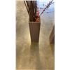 Image 2 : 2 VASES WITH DECORATIVE STICKAGE