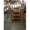 Image 1 : RATTAN SHELF 58 INCHES TALL