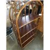 Image 2 : RATTAN SHELF 58 INCHES TALL