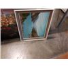 Image 2 : OIL PAINTING, TREACHEROUS GREEN PRINT AND ABSTRACT PRINT