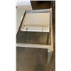 Image 8 : GLASSTOP DINING TABLE WITH 3 CHAIRS