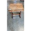Image 1 : ANTIQUE OAK ADJUSTABLE HEIGHT KIDS DESK