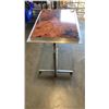 Image 3 : METAL BASE SIDE TABLE
