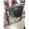 Image 3 : GILT FRAMED PAINTING, 2 FRAMED PRINTS AND MIRROR