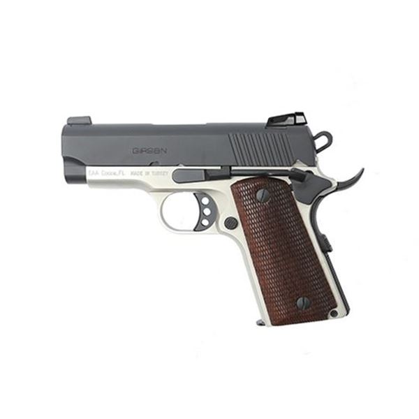 EAA GIRSAN MC1911SC 9MM 3.4" OFFICERS TWO TONE