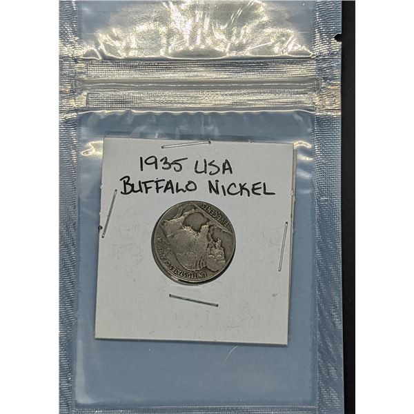 1935 USA Buffalo Nickel