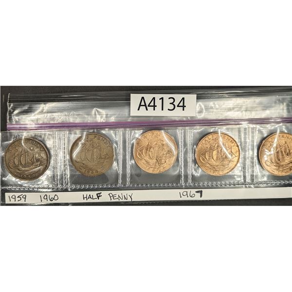 Five Half Pennies, 1959-1967 (A4134)