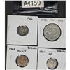 Image 1 : Four World Coins, 1960s and 1990s (A4150)