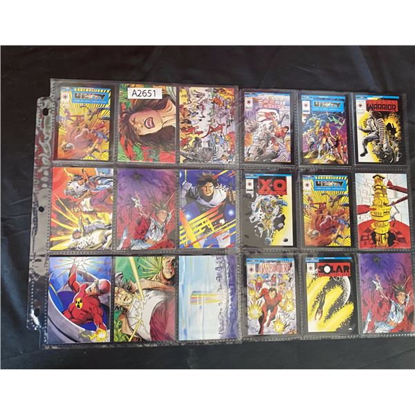 Comic Trading Cards (Sheets) (A2651)