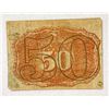 Image 2 : 1863 US 50C Frational Currency Bill