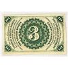 Image 2 : 1863 US 3C Fractional Currency Bill