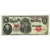 1907 Wood Chopper $5 Legal Tender
