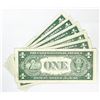 Image 2 : (6) 1935-C $1 Silver Certificates UNC