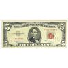 1963 US Red Seal $5 Legal Tender
