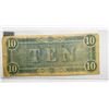 Image 2 : 1864 Confederate $10 Bill CIRCULATED