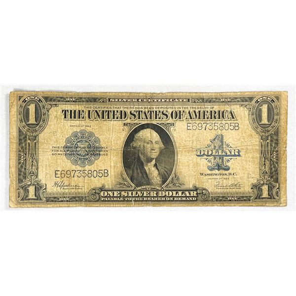 1923 LG $1 Silver Certificate CIRCULATED