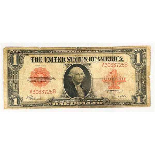 1923 LG $1 Legal Tender CIRCULATED