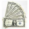 Image 1 : (7) 1935 $1 Silver Certificates CLOSELY UNC