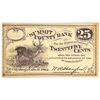 Image 1 : 1862 25c Summit County Bank OH Fractional Note