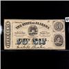 Image 1 : 1800s 50c STATE OF ALABAMA Fractional Currency