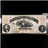 Image 1 : 1862 $1 Dollar Treasury Note Commonwealth Virginia