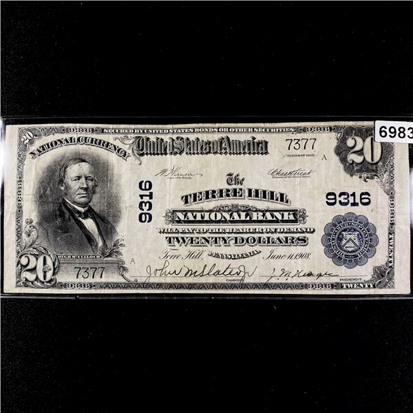 1902, $20 Terre Hill PA National Bank Note