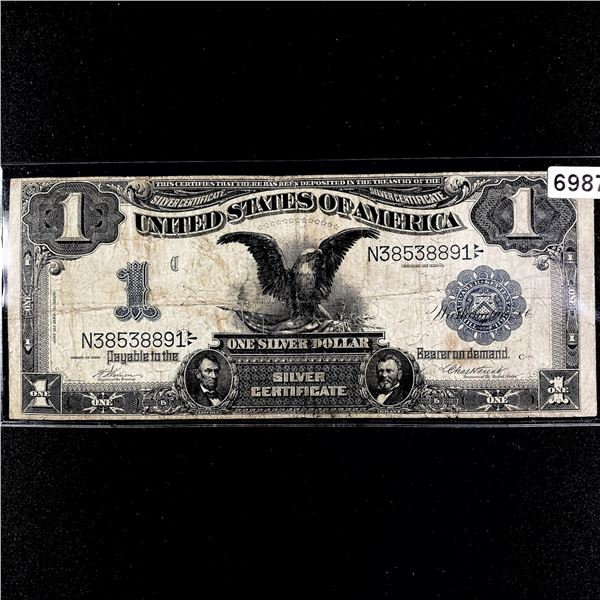 1899 $1 Black Eagle Silver Certificate CIRCULATED
