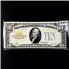 1928 $10 Dollar Gold Certificate CLOSELY UNC