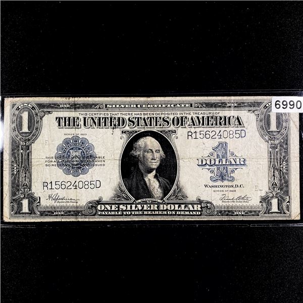 1923 LG $1 Dollar Silver Certificate CIRCULATED