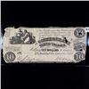 1861 Series $10 Dollar Confederate States Note