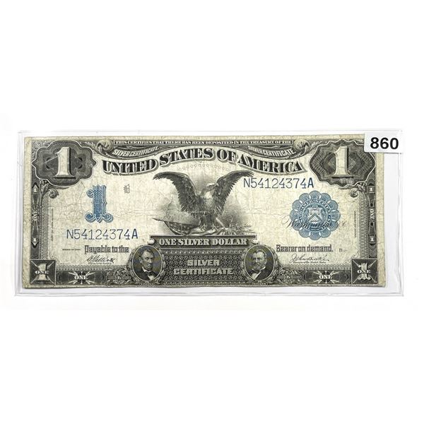 1899 $1 Black Eagle Silver Certificate CIRCULATED