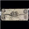 1861 Series $5 Dollar Confederate States Note