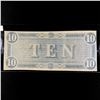 Image 2 : 1864 Series $10 Dollar Confederate States Note