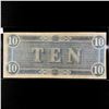 Image 2 : 1864 Series $10 Dollar Confederate States Note