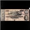 Image 1 : 1864 Series $10 Dollar Confederate States Note